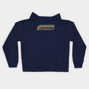 Foghat Retro Stripes Kids Hoodie